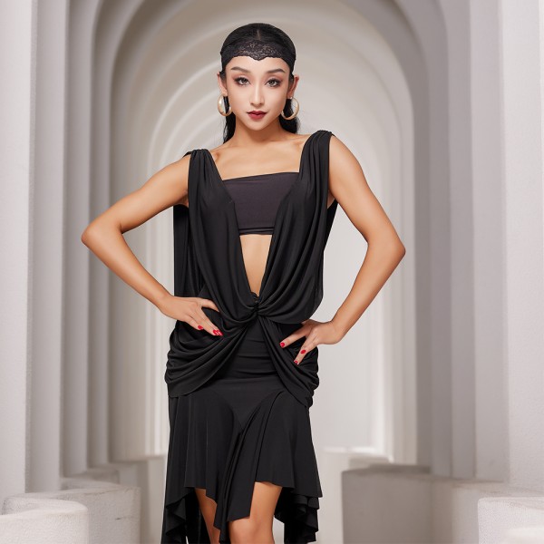 Y642Women's Latin Dance Dress